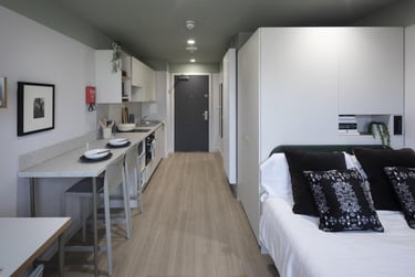 1 bed studio, Lower Gilmore Place, Fountainbridge, Edinburgh, EH39NY - Image 3